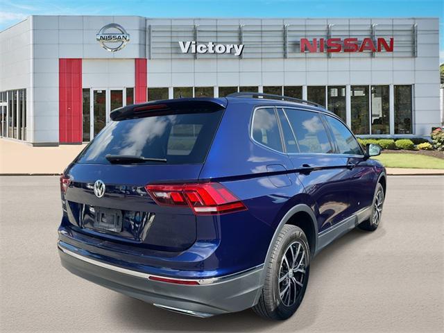 used 2021 Volkswagen Tiguan car, priced at $17,352