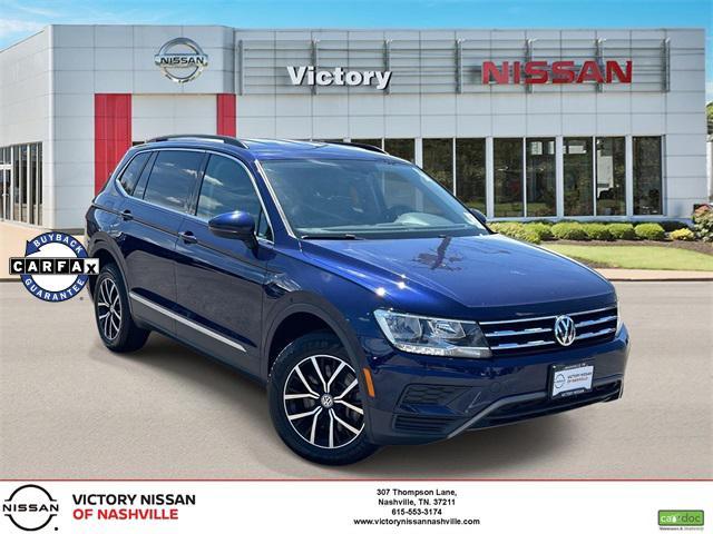 used 2021 Volkswagen Tiguan car, priced at $17,495
