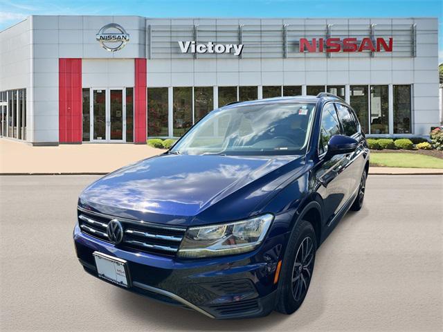 used 2021 Volkswagen Tiguan car, priced at $17,352