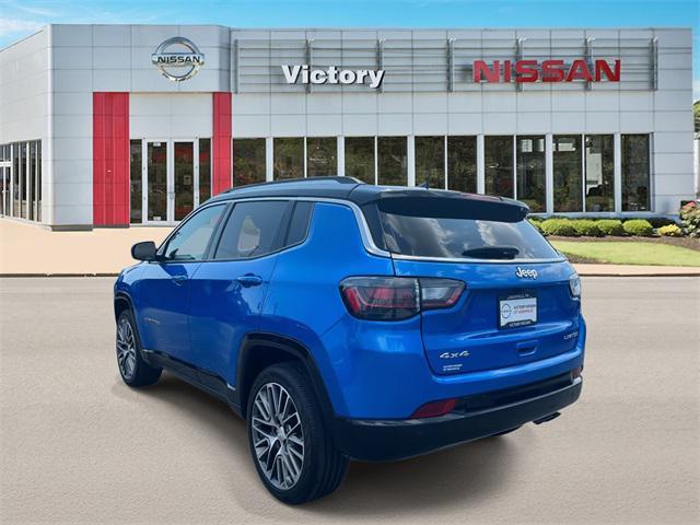 used 2022 Jeep Compass car, priced at $25,253