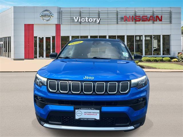 used 2022 Jeep Compass car, priced at $25,253
