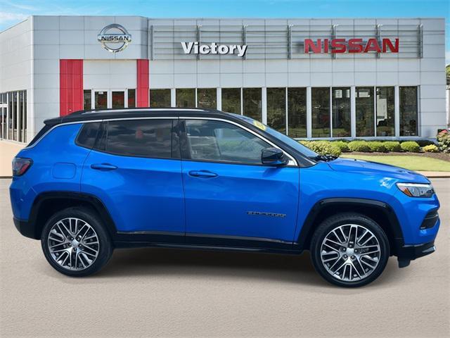 used 2022 Jeep Compass car, priced at $25,253