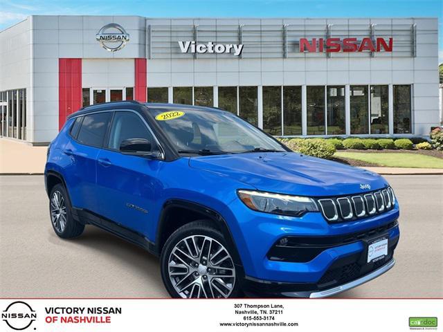 used 2022 Jeep Compass car, priced at $25,253