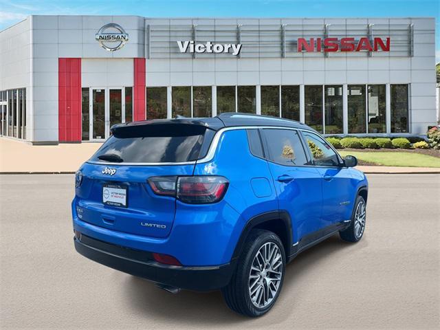 used 2022 Jeep Compass car, priced at $25,253