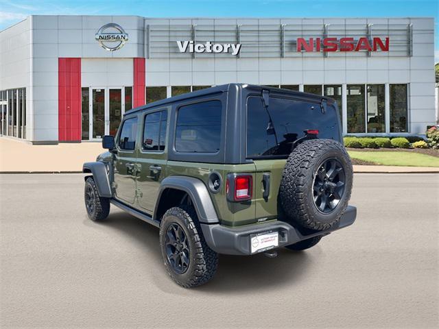 used 2022 Jeep Wrangler car, priced at $32,789