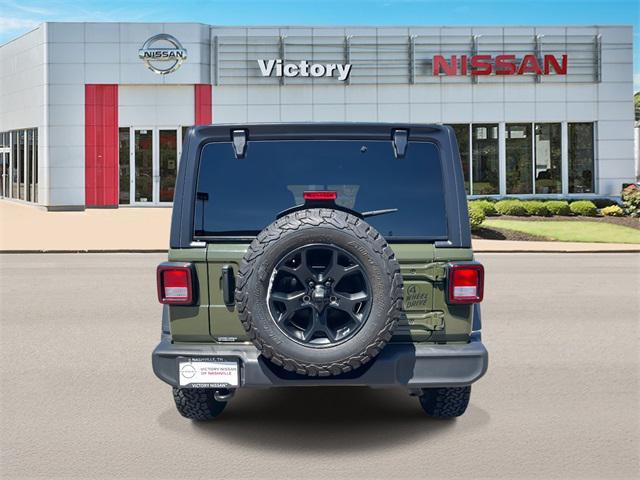 used 2022 Jeep Wrangler car, priced at $32,789