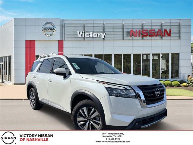 new 2024 Nissan Pathfinder car, priced at $45,676