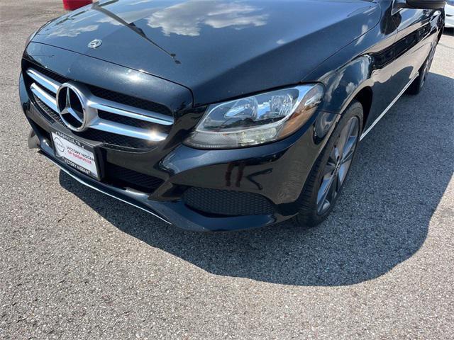 used 2018 Mercedes-Benz C-Class car, priced at $14,499