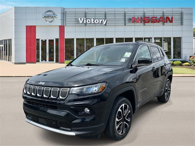 used 2022 Jeep Compass car, priced at $23,631