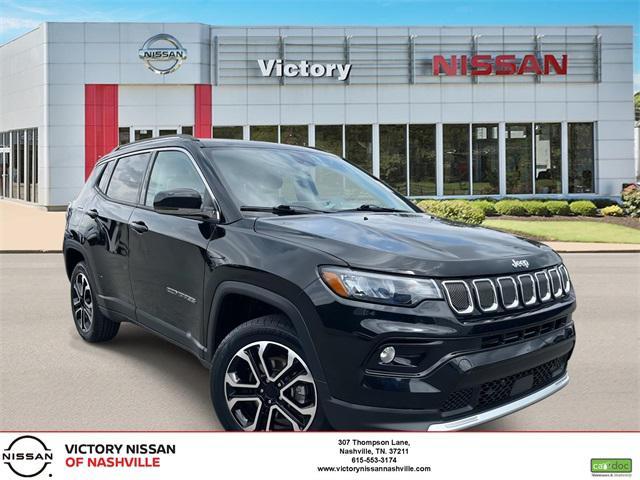 used 2022 Jeep Compass car, priced at $23,631