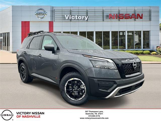 new 2025 Nissan Pathfinder car, priced at $38,977