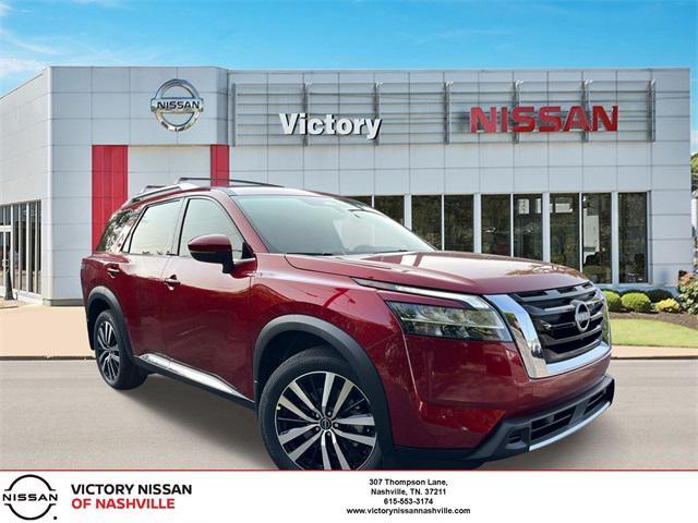 new 2024 Nissan Pathfinder car, priced at $47,672