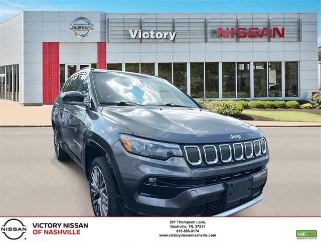used 2022 Jeep Compass car, priced at $22,972