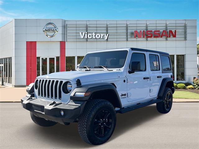 used 2022 Jeep Wrangler Unlimited car, priced at $32,166