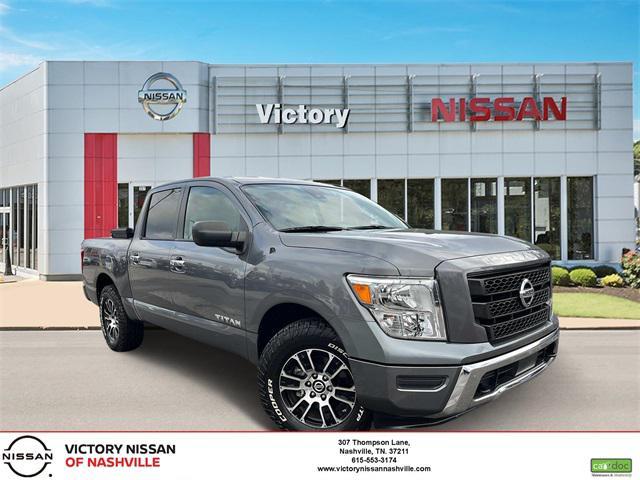 used 2021 Nissan Titan car, priced at $29,436