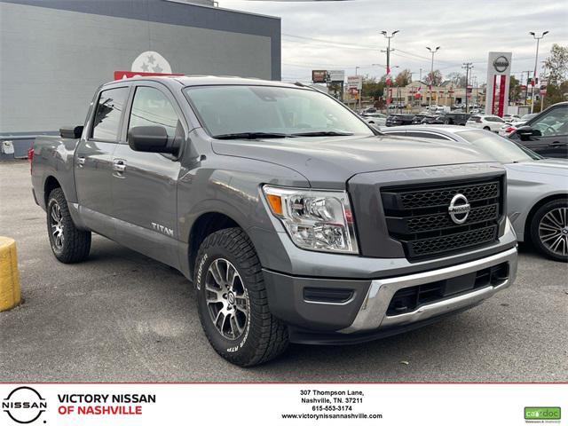 used 2021 Nissan Titan car, priced at $30,505