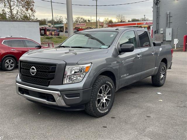 used 2021 Nissan Titan car, priced at $30,505