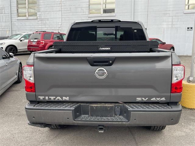 used 2021 Nissan Titan car, priced at $30,505