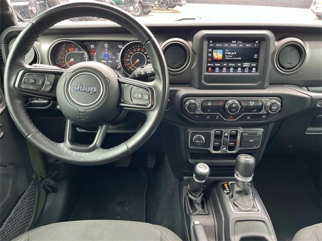used 2021 Jeep Wrangler car, priced at $27,584