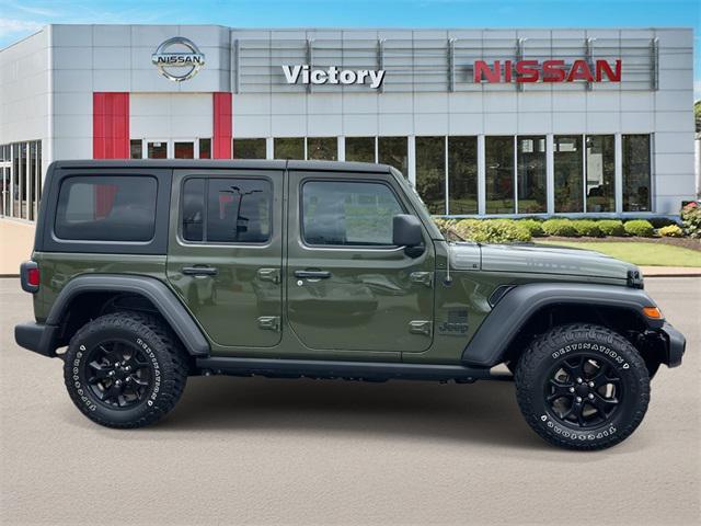 used 2021 Jeep Wrangler car, priced at $27,584