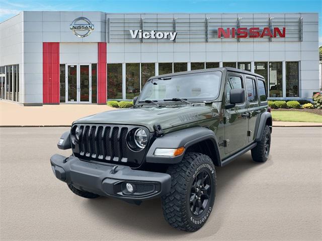 used 2021 Jeep Wrangler car, priced at $27,584
