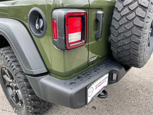 used 2021 Jeep Wrangler car, priced at $27,584