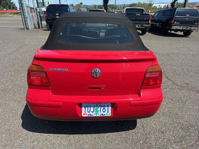 used 2002 Volkswagen Cabrio car, priced at $5,900