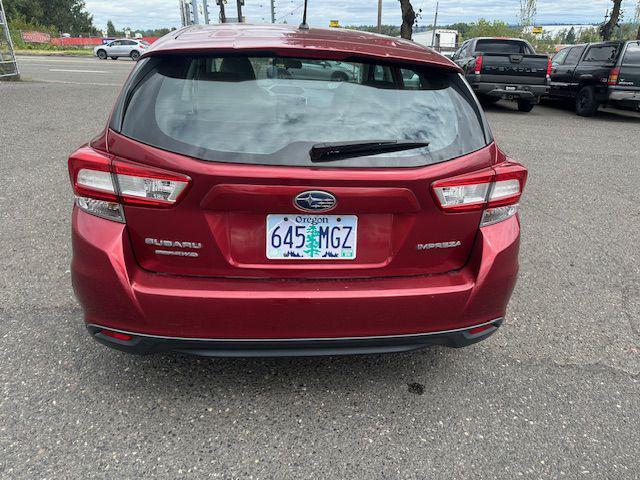 used 2018 Subaru Impreza car, priced at $9,500