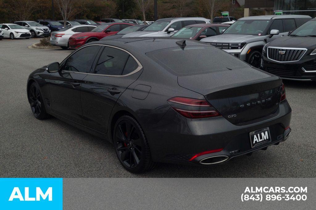 used 2022 Genesis G70 car, priced at $32,960