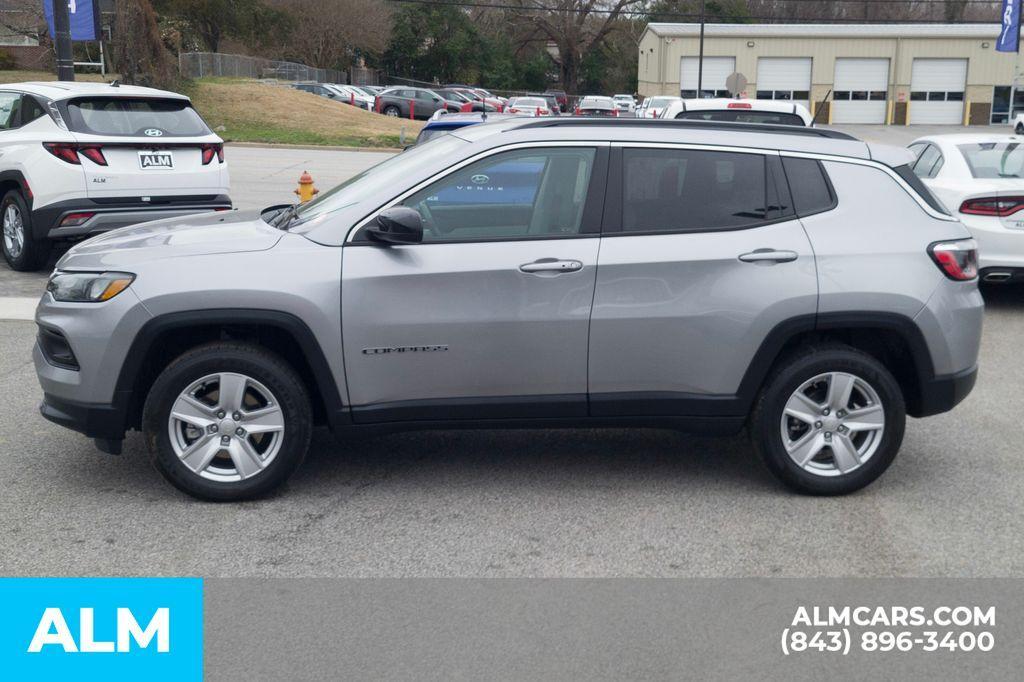 used 2022 Jeep Compass car, priced at $21,220