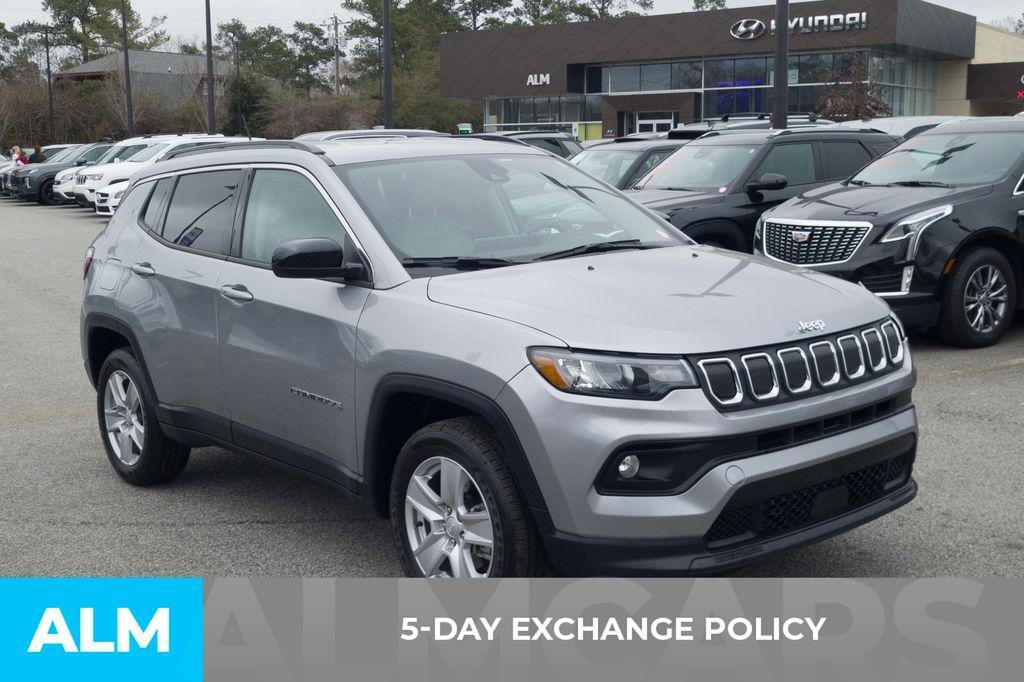 used 2022 Jeep Compass car, priced at $21,220