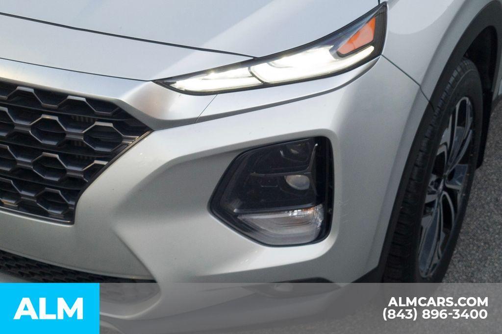 used 2019 Hyundai Santa Fe car, priced at $18,820