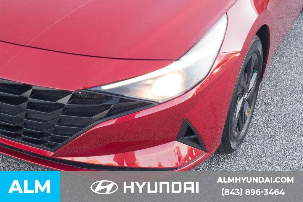 used 2021 Hyundai Elantra car, priced at $18,820