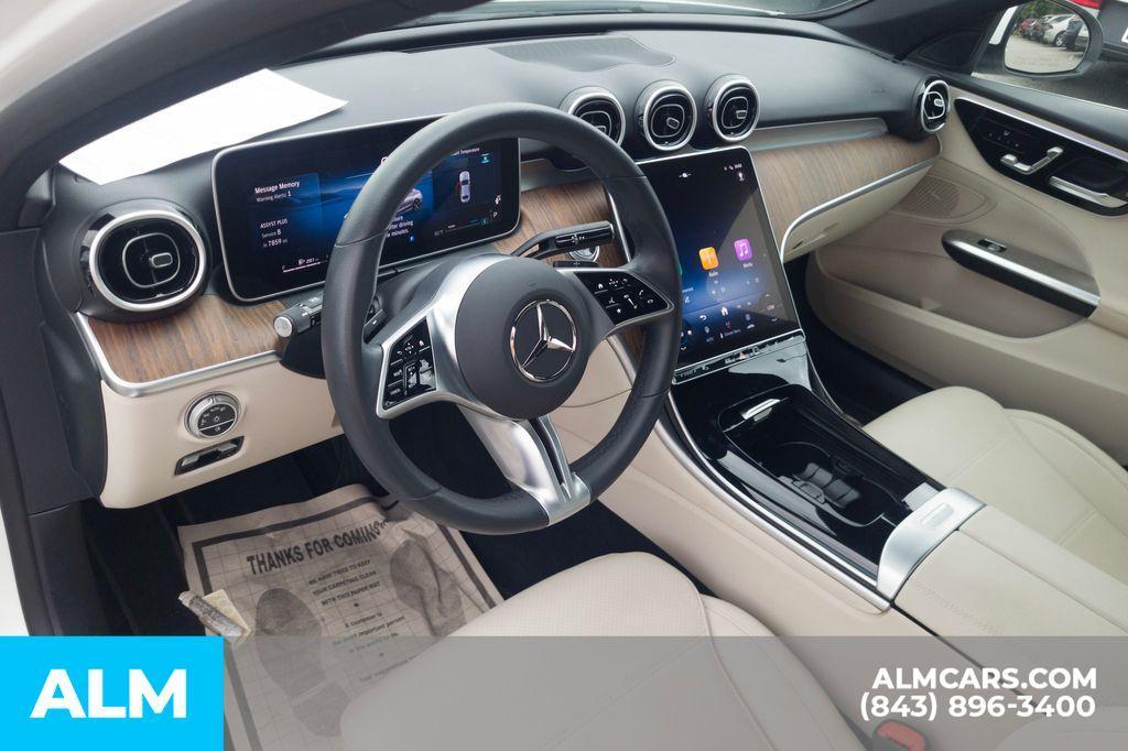 used 2025 Mercedes-Benz C-Class car, priced at $38,920
