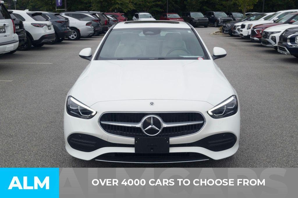 used 2025 Mercedes-Benz C-Class car, priced at $38,920