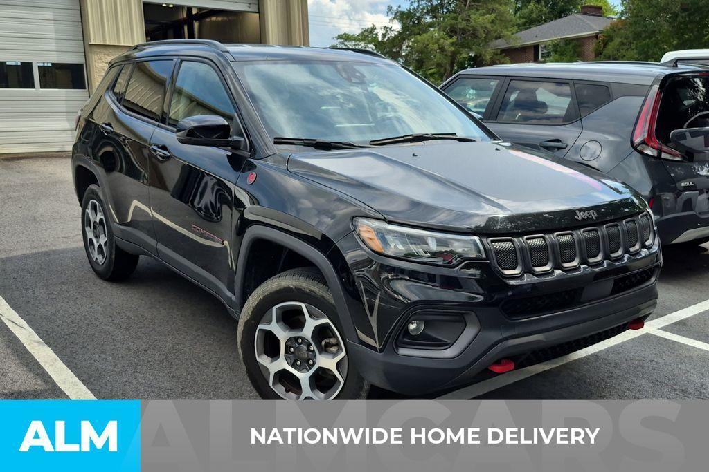 used 2022 Jeep Compass car, priced at $22,420