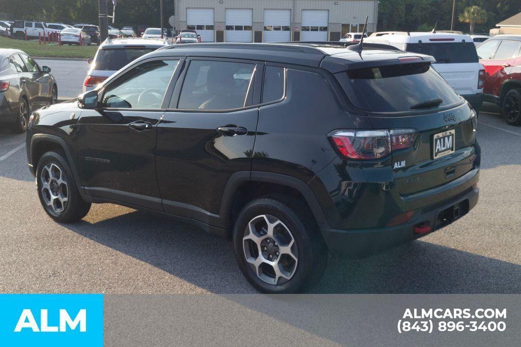 used 2022 Jeep Compass car, priced at $22,420