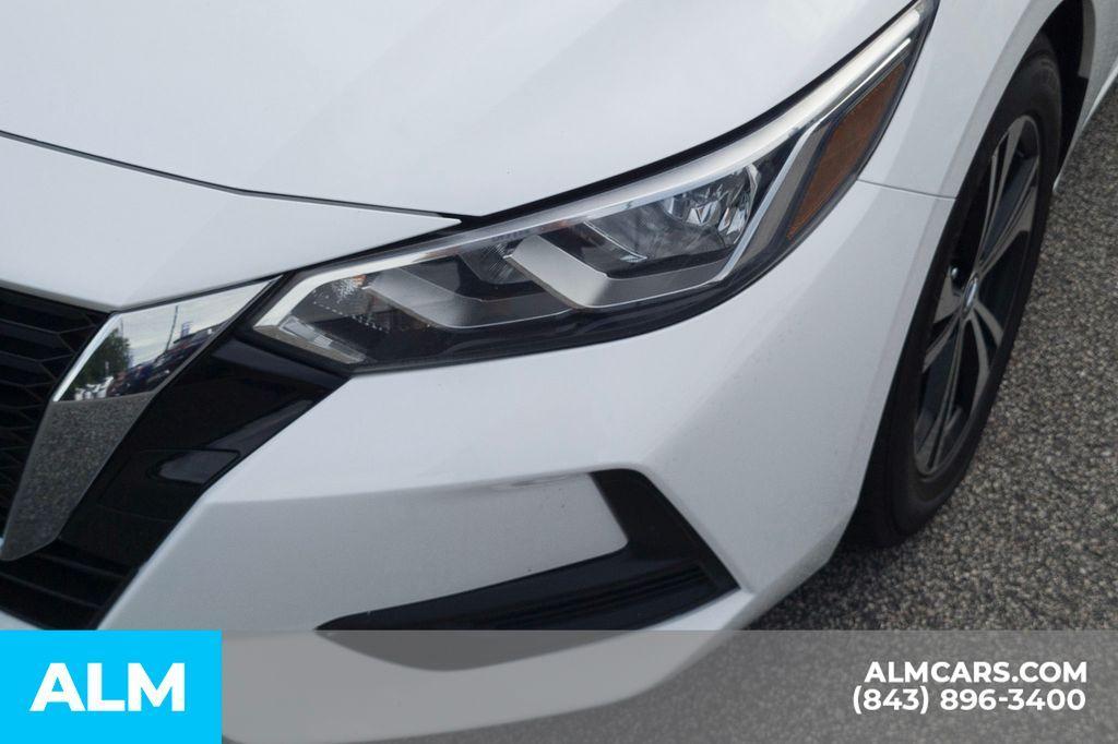 used 2021 Nissan Sentra car, priced at $16,420