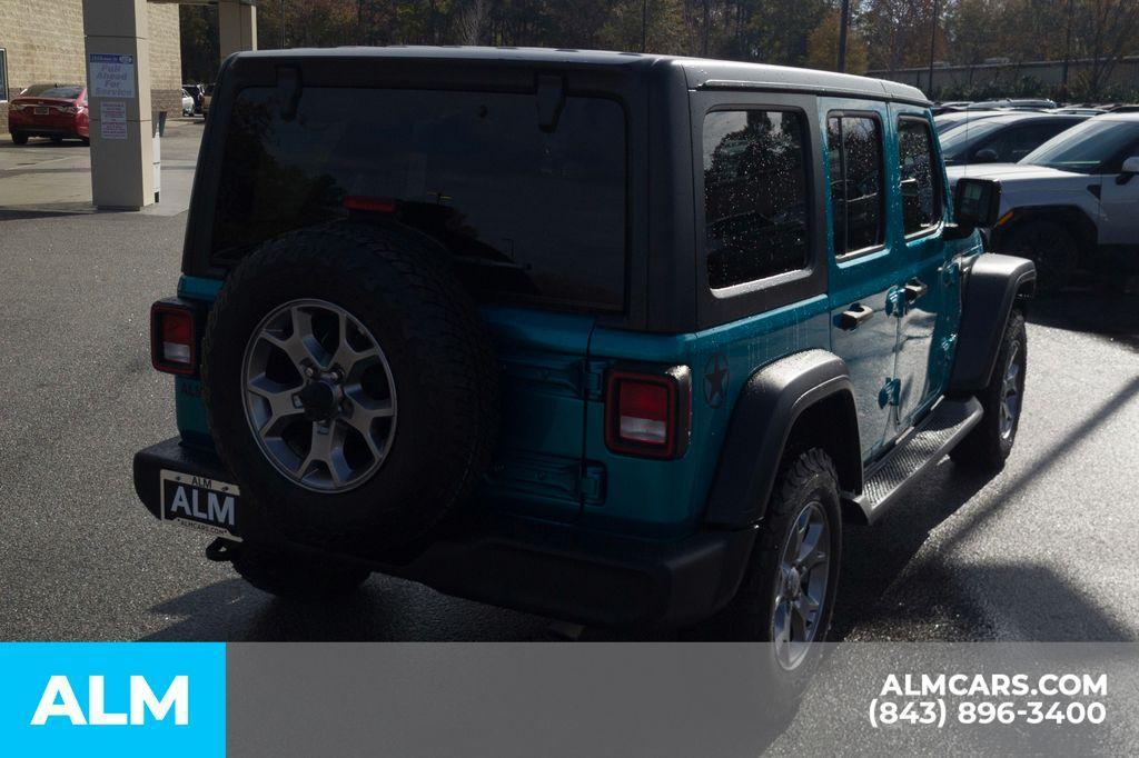 used 2020 Jeep Wrangler Unlimited car, priced at $26,920