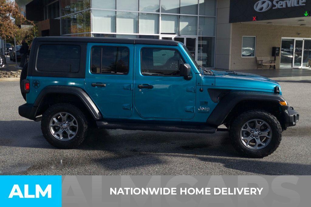 used 2020 Jeep Wrangler Unlimited car, priced at $26,920