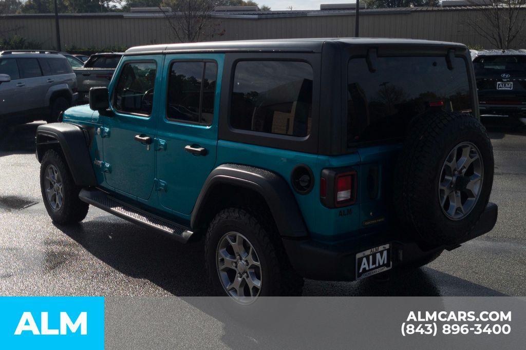 used 2020 Jeep Wrangler Unlimited car, priced at $26,920