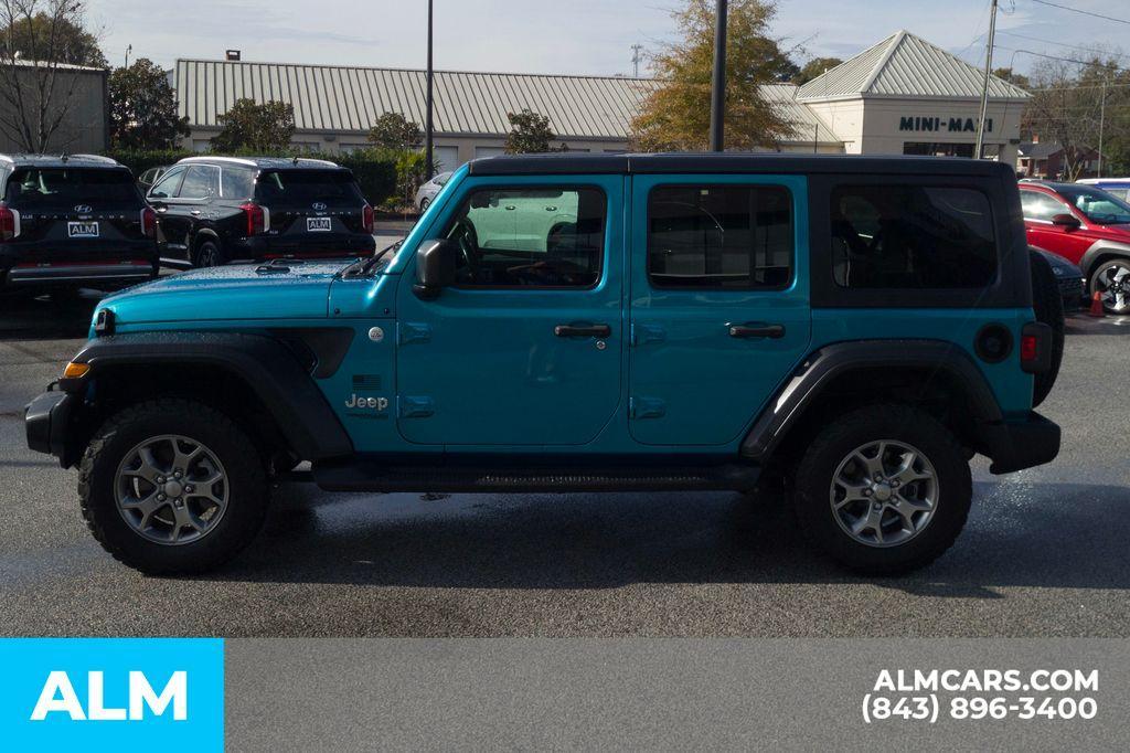 used 2020 Jeep Wrangler Unlimited car, priced at $26,920