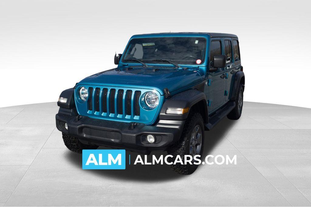 used 2020 Jeep Wrangler Unlimited car, priced at $26,920