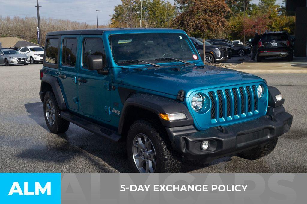 used 2020 Jeep Wrangler Unlimited car, priced at $26,920