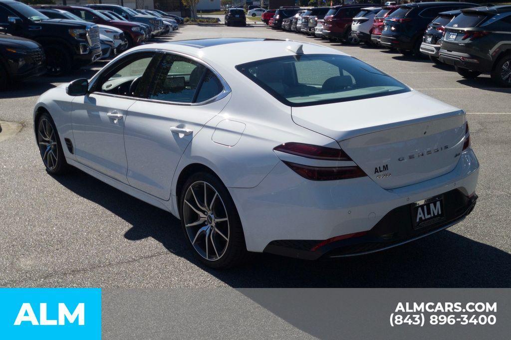 used 2022 Genesis G70 car, priced at $29,920