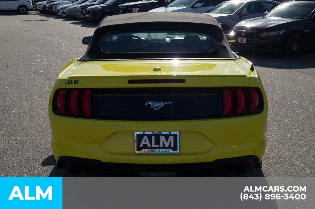 used 2021 Ford Mustang car, priced at $21,920