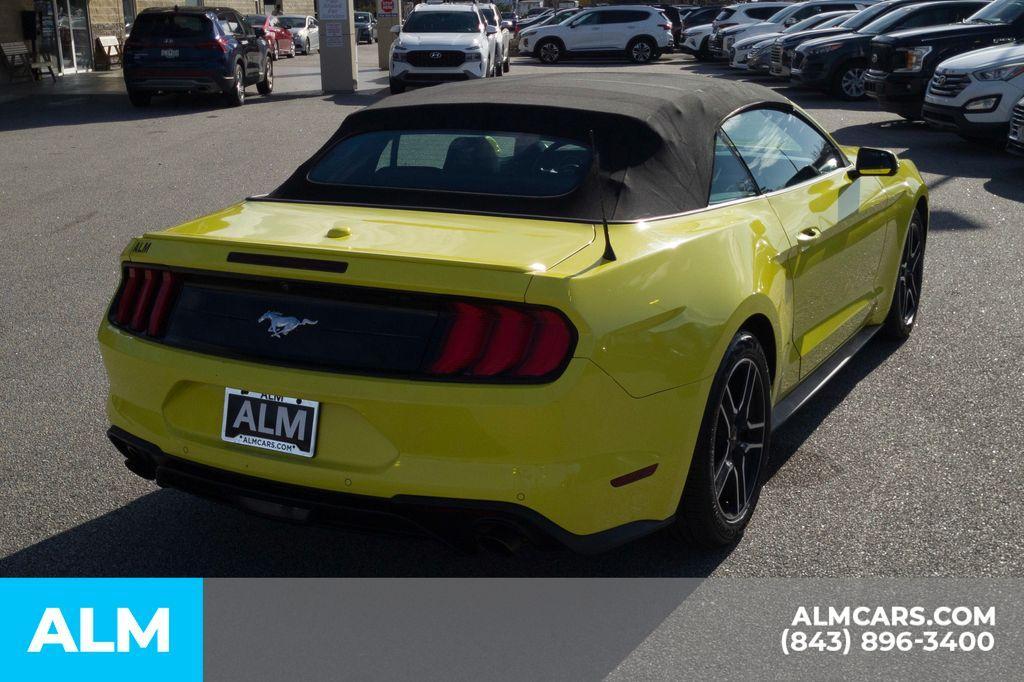 used 2021 Ford Mustang car, priced at $21,920