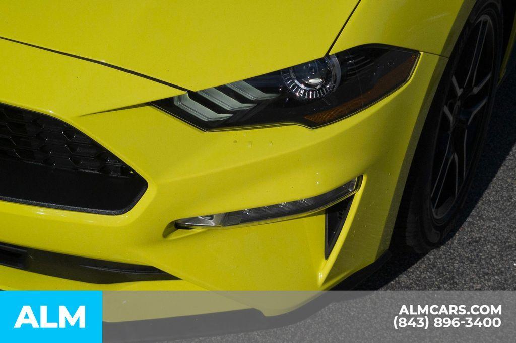 used 2021 Ford Mustang car, priced at $21,920