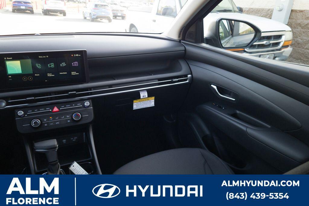 new 2025 Hyundai Tucson car, priced at $27,990