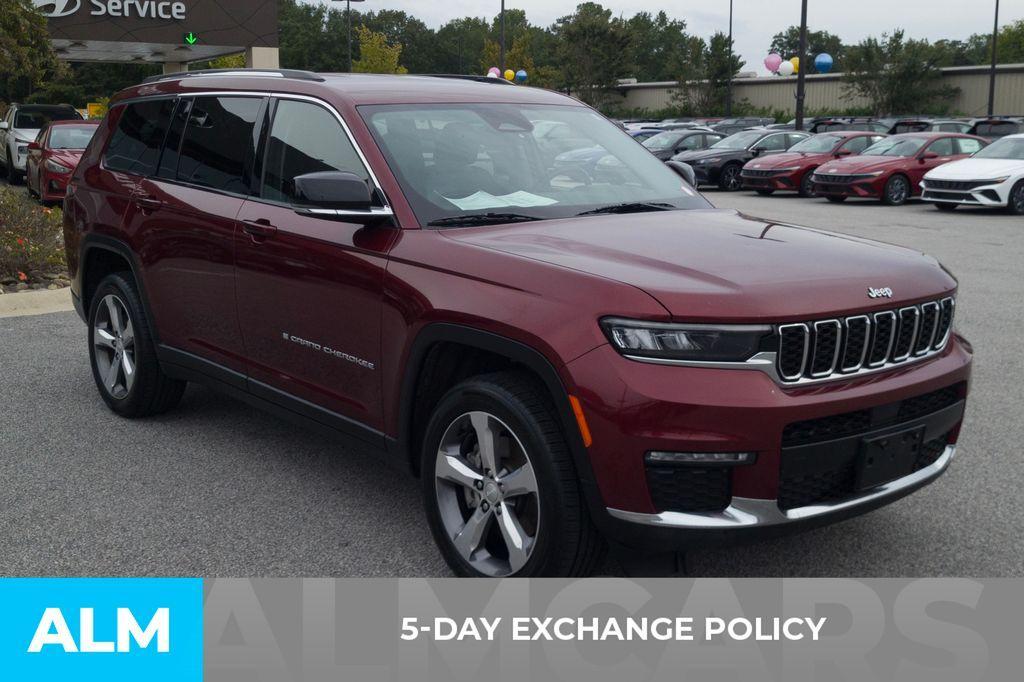 used 2021 Jeep Grand Cherokee L car, priced at $30,920